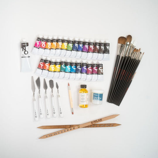 MILAN ART Mastery Oil Paint Kit