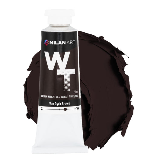 MILAN ART 'Ultimate Oil Paint' Professional Colors - INDIVIDUAL TUBES