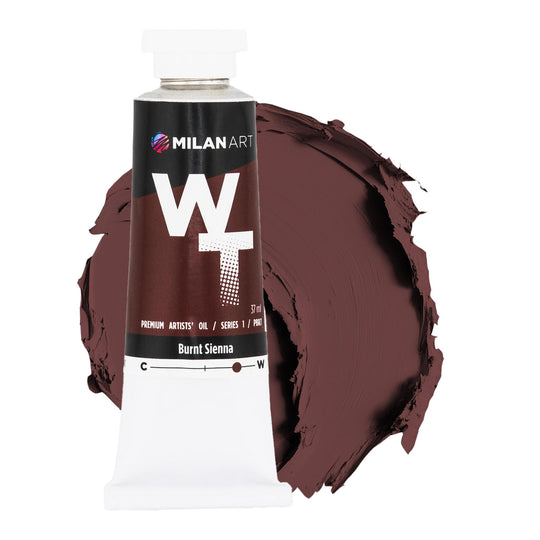 MILAN ART 'Ultimate Oil Paint' Professional Colors - INDIVIDUAL TUBES