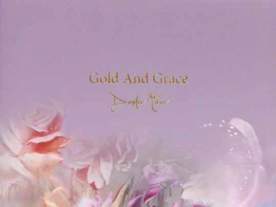 DIMITRA MILAN-DUNN Kunst- und Poesiebuch „Gold &amp; Grace“.